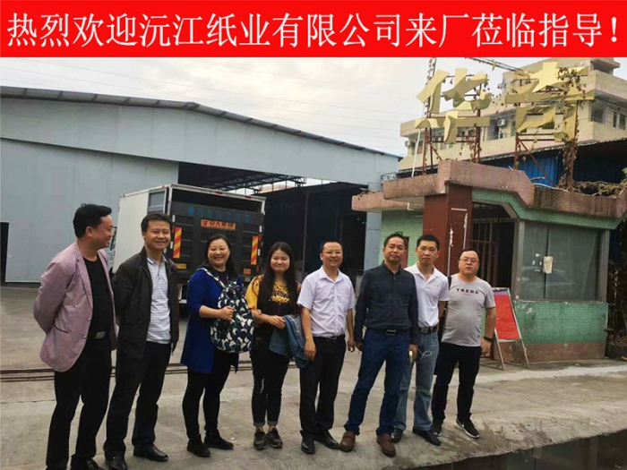 沅江紙業考察